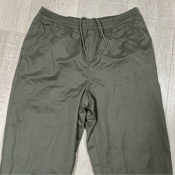 GOOD AMERICAN Track Joggers Size 3 Large Green - Picture 3 of 8